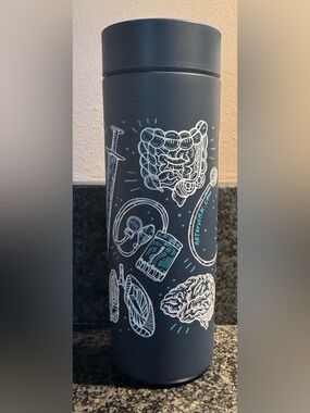 ArtEvink Miir Navy Nursing Tumbler